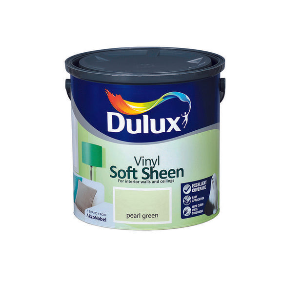 Dulux Vinyl Soft Sheen Pearl Green  2.5L - T.O'Higgins Homevalue - Galway