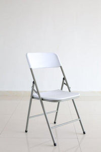 White Folding Chair - T.O'Higgins Homevalue - Galway
