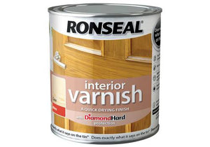 Ronseal Gloss Clear Interior Quick Drying Varnish 250ml - T.O'Higgins Homevalue - Galway