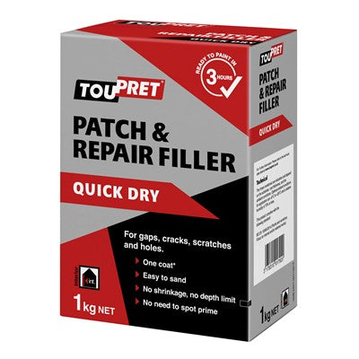 Toupret Patch & Repair Filler Quick Dry 1kg - T.O'Higgins Homevalue - Galway