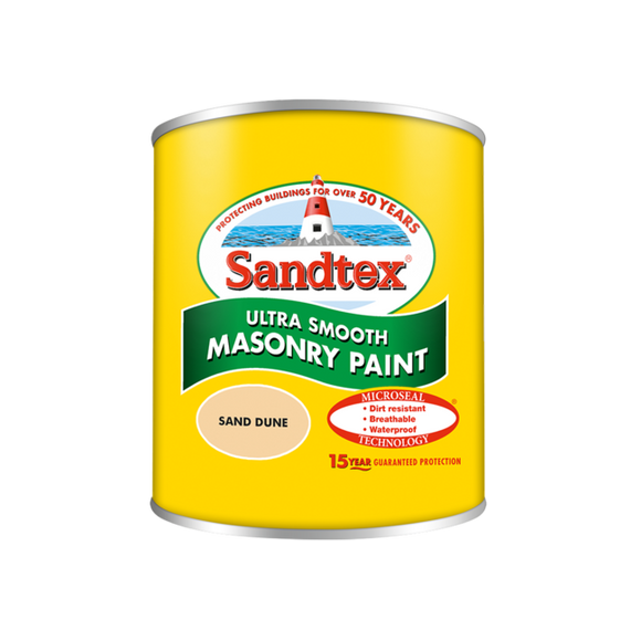 Sandtex Microseal Smooth Masonry Sand Dune 150ml - T.O'Higgins Homevalue - Galway