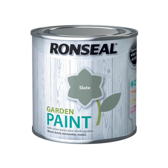 Ronseal Garden Paint 250ml Slate - T.O'Higgins Homevalue - Galway