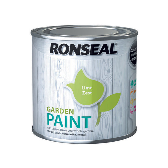 Ronseal Garden Paint 250ml Lime Zest - T.O'Higgins Homevalue - Galway