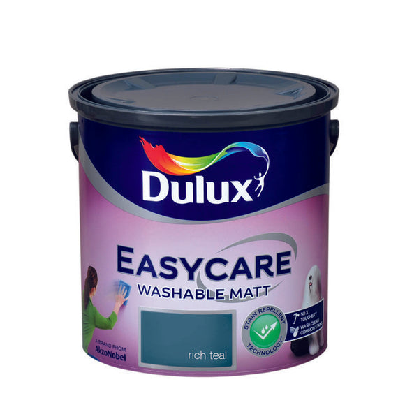 Dulux Easycare Rich Teal 2.5L - T.O'Higgins Homevalue - Galway