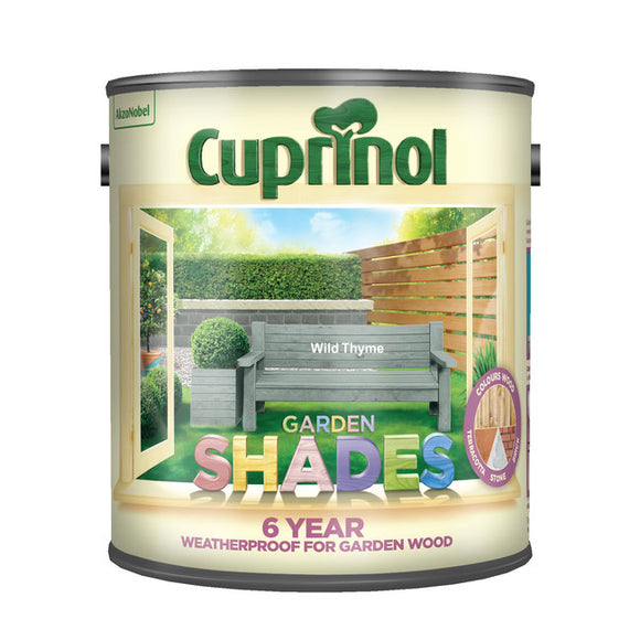 Cuprinol Garden Shades Wild Thyme 2.5L - T.O'Higgins Homevalue - Galway