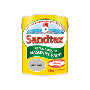 Sandtex Microseal Smooth Masonry Light Grey 5L - T.O'Higgins Homevalue - Galway
