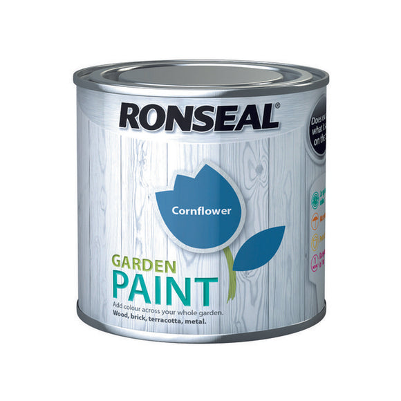 Ronseal Garden Paint 250ml Cornflower - T.O'Higgins Homevalue - Galway