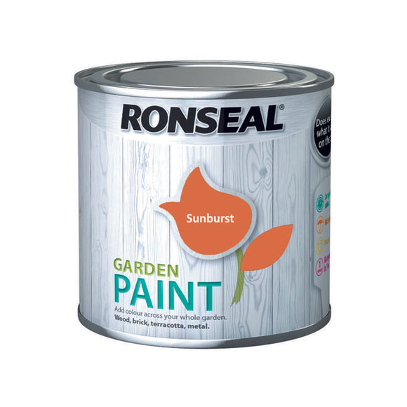 Ronseal Garden Paint 250ml Sunburst - T.O'Higgins Homevalue - Galway