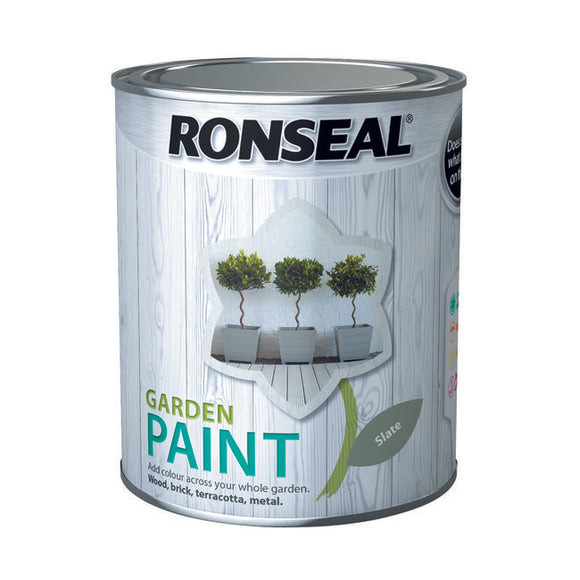 Ronseal Garden Paint 750ml Slate - T.O'Higgins Homevalue - Galway