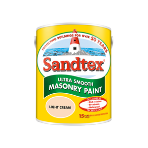 Sandtex Microseal Smooth Masonry Light Cream 5L - T.O'Higgins Homevalue - Galway