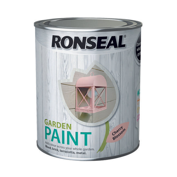 Ronseal Garden Paint 750ml Cherry Blossom - T.O'Higgins Homevalue - Galway