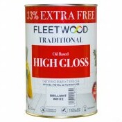 Fleetwood High gloss Brilliant white 1L - T.O'Higgins Homevalue - Galway