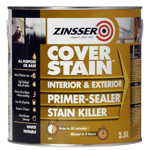 Zinsser Cover Stain 2.5L - T.O'Higgins Homevalue - Galway